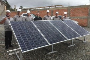 Galeria de fotos Turma Energia Solar Fotovoltaica, em Mafra SC