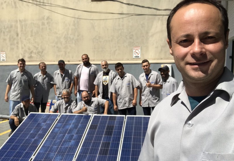 Curso instalação de energia solar fotovoltaica em Toledo, curso pratico e presencial.